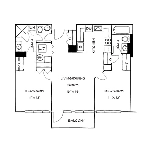 Floor Plan Diagram