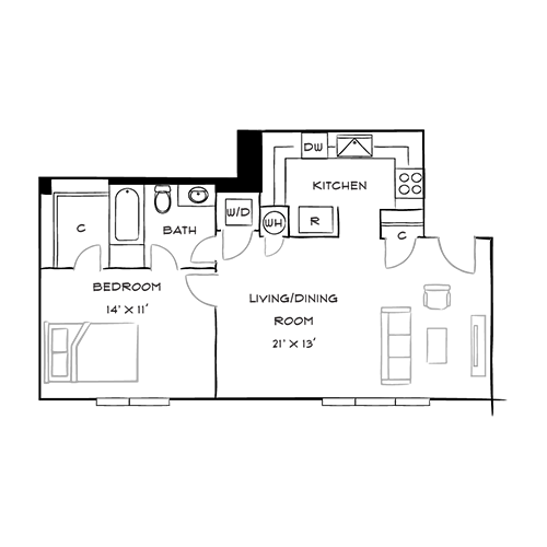 Furnished Diagram