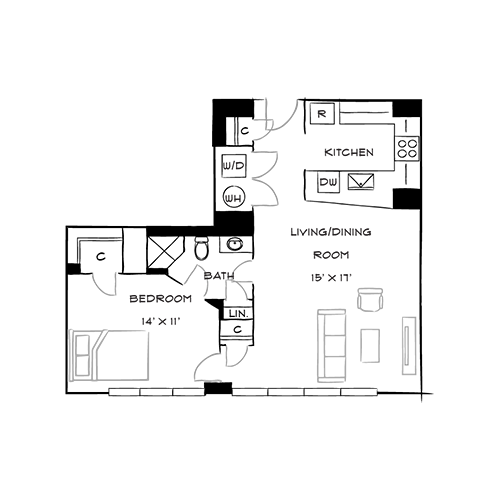 Furnished Diagram