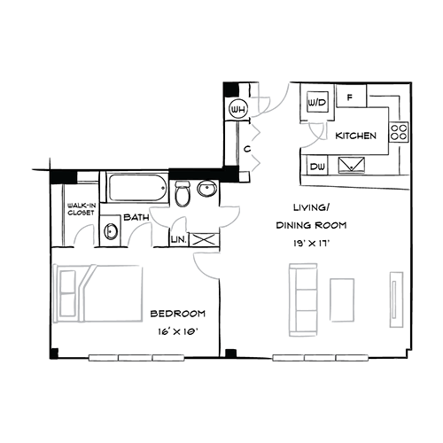 Furnished Diagram