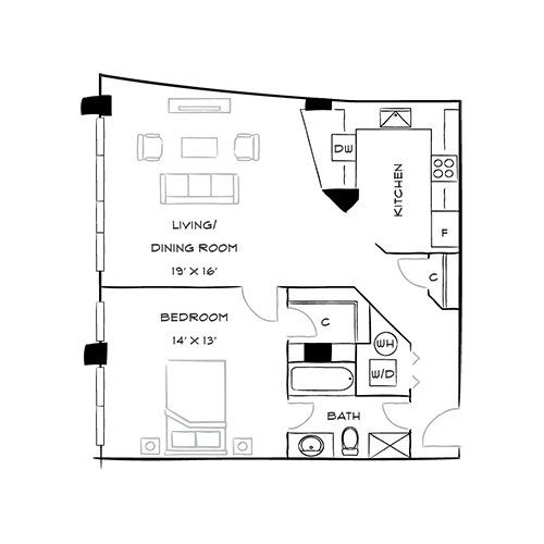 Furnished Diagram