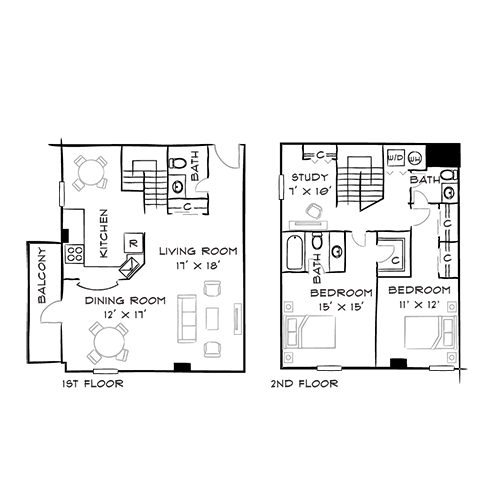 Furnished Diagram