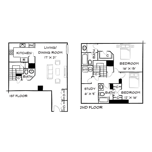 Furnished Diagram