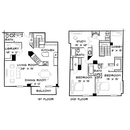 Furnished Diagram