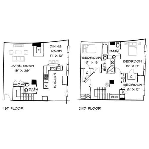 Furnished Diagram